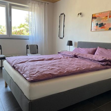 Apartment 100 Qm Im Weindorf - Balkon/Garage Aspisheim Luaran gambar