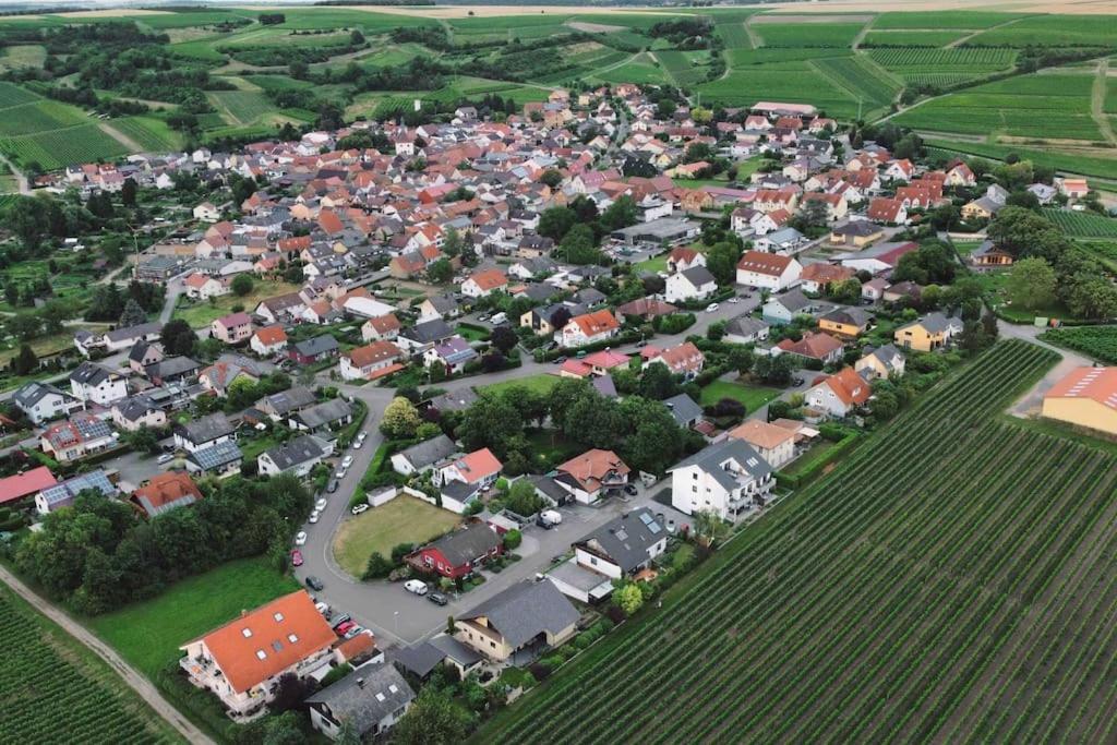 Apartment 100 Qm Im Weindorf - Balkon/Garage Aspisheim Luaran gambar